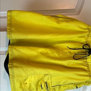Speedo Men's Bright Yellow Swim Trunks